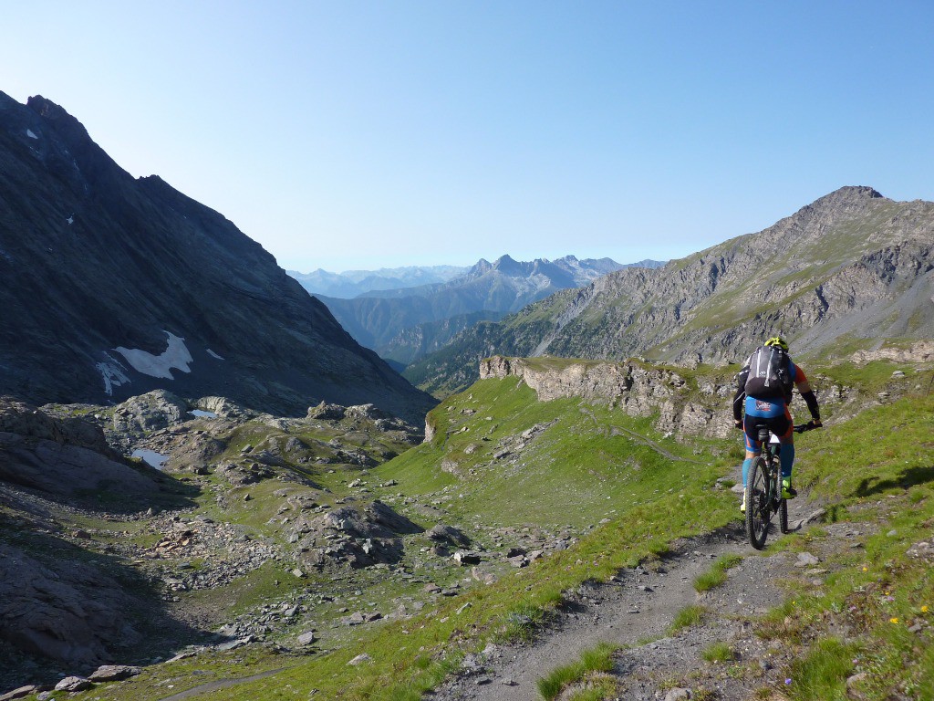 Début de jonction entre Col Valante et Colle Losetta