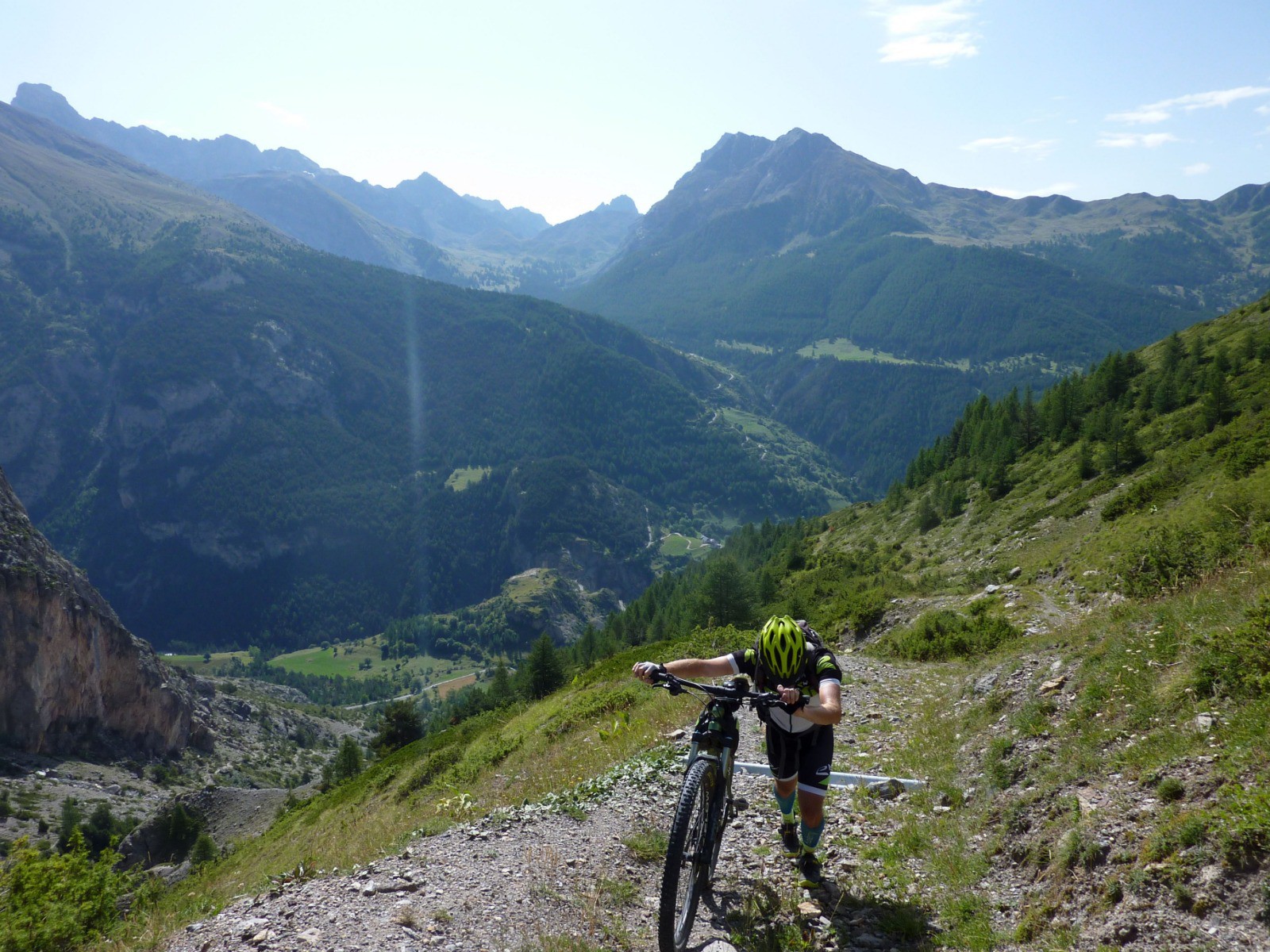 #8 Portion raide sous la cote 2200. Portion raide sous la cote 2200.
