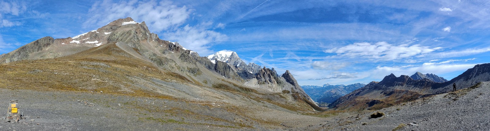 Jour 2 : col de la Seigne = grandiose