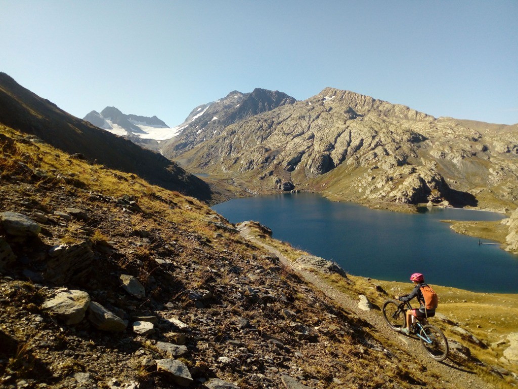 Arrivée aux lacs