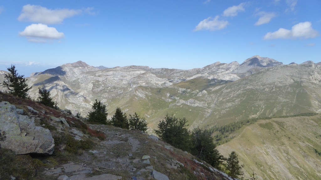 #8 Vu en arrière sur le Marguareïs Vu en arrière sur le Marguareïs