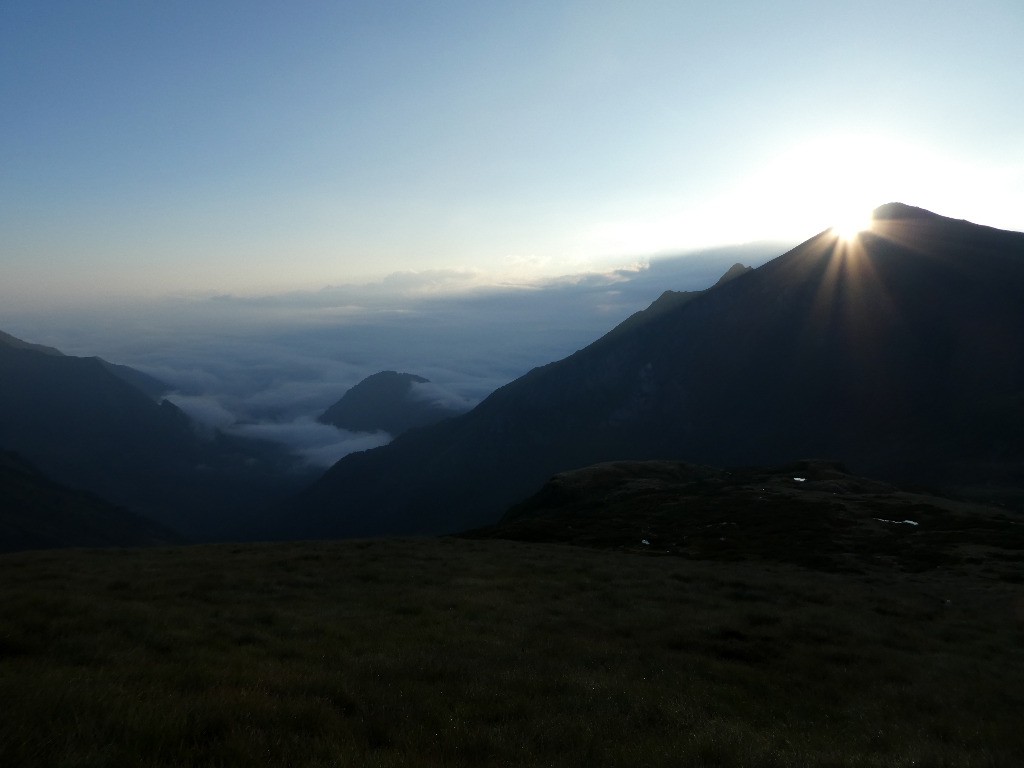 Lever de soleil au  col d'Auéran