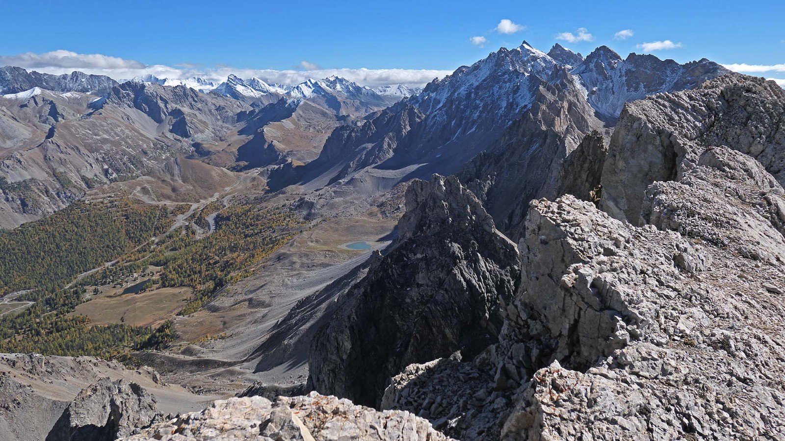 #5 Depuis la crête sommitale Depuis la crête sommitale