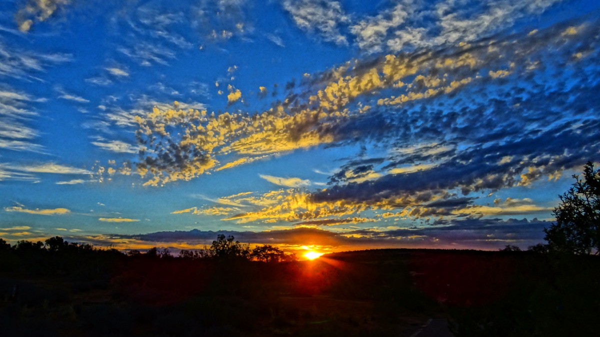 lever de soleil à Dead Horse Point