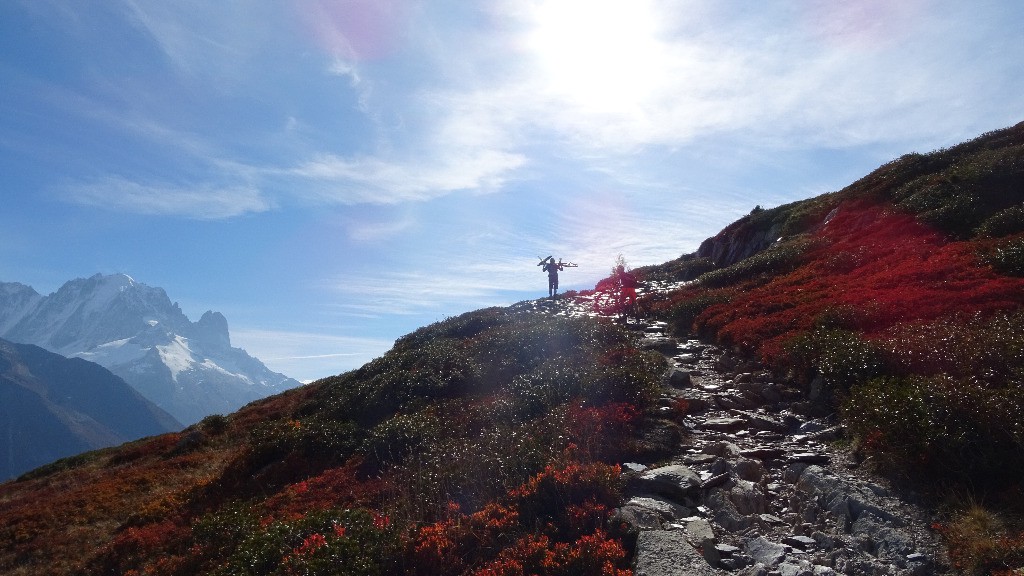 Portage pour les Posettes