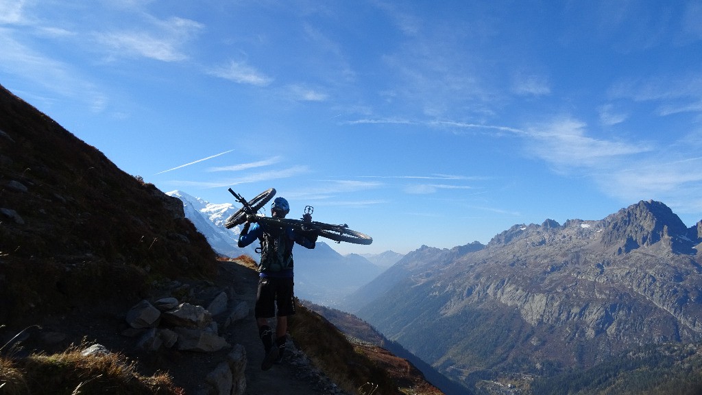 Réserve des Aiguilles rouges en face