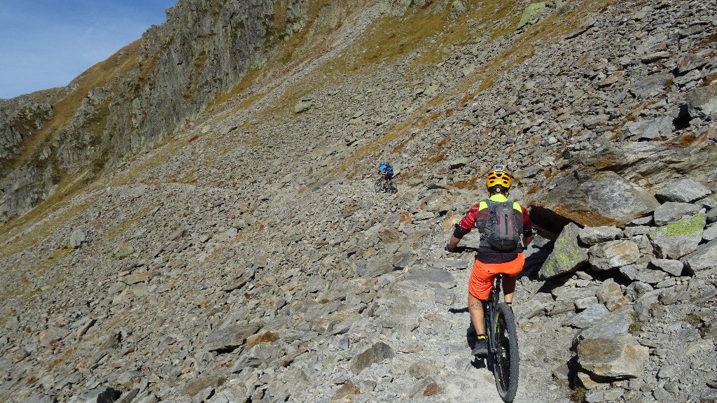 #12 Départ de la "vraie"descente Départ de la \