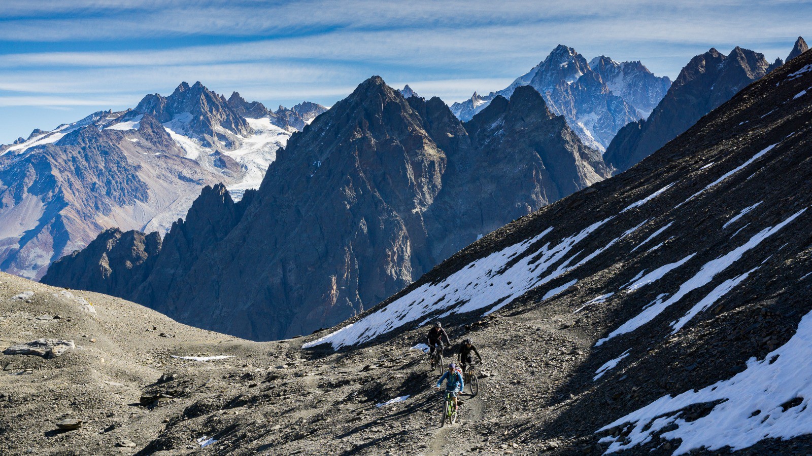 Sous l'Aiguille de Salenton.