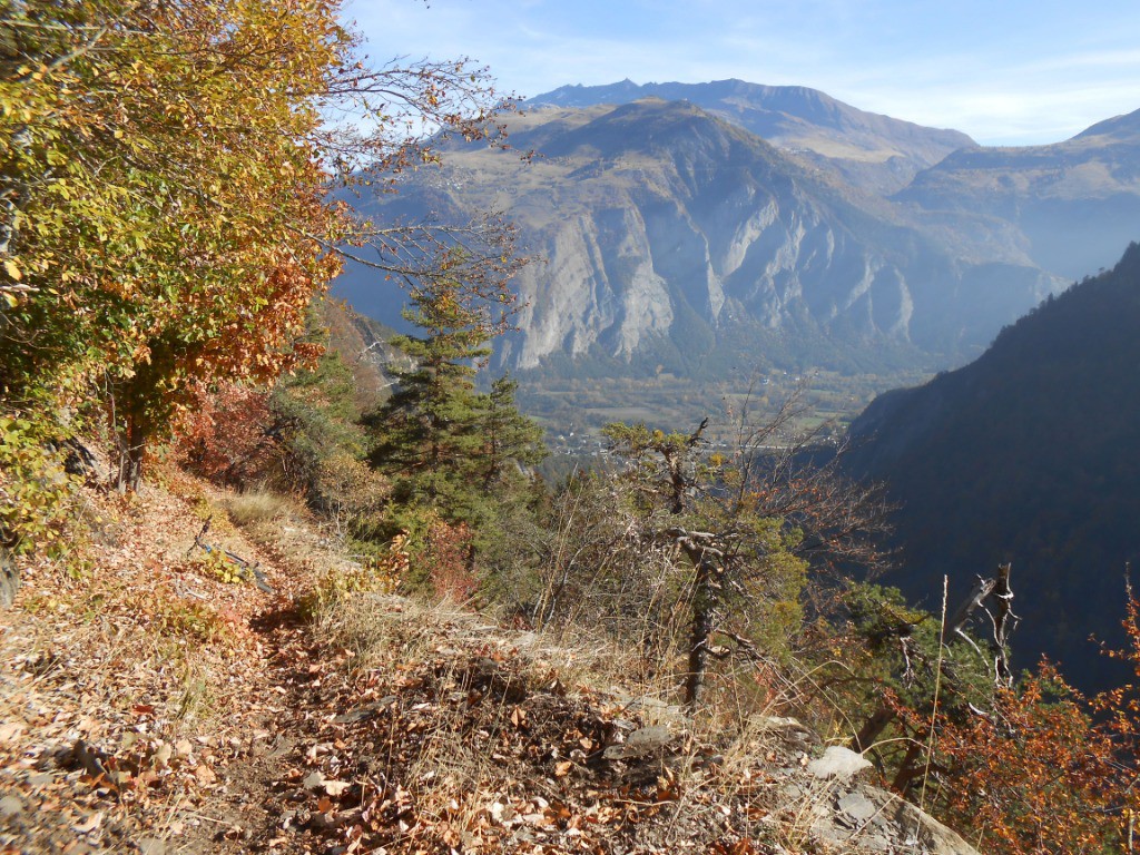 Puy d'Oulles, juste avant un passage expo