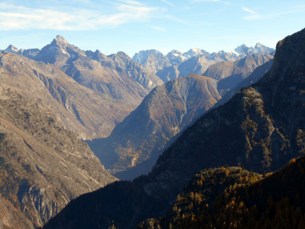 Vue sur l'Oisans sauvage