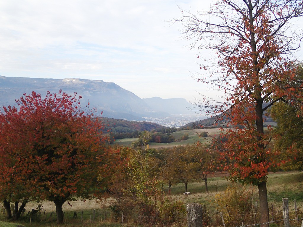 Grenoble vue du Mont Rolland.