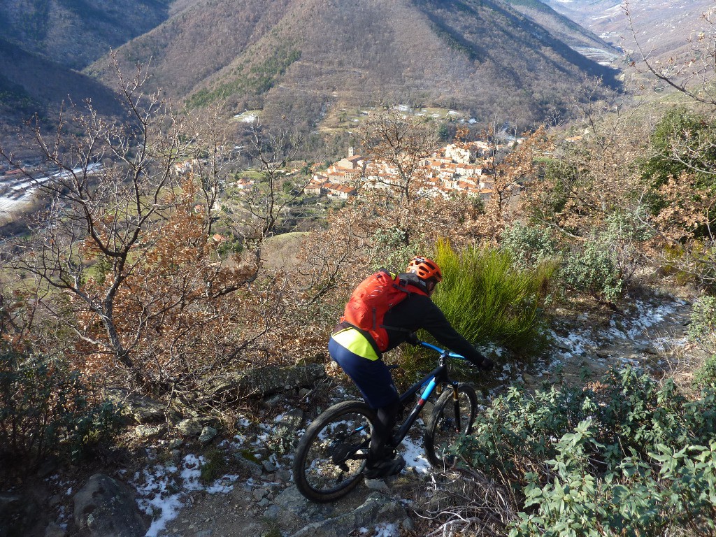 Arrivée sur Mosset