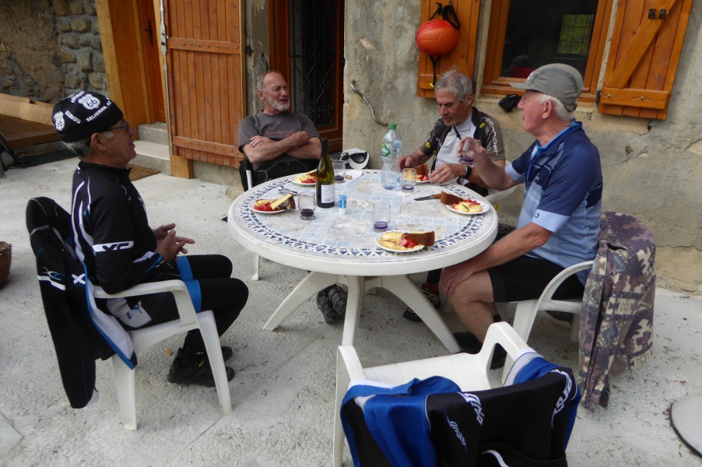 On s'est léché les doigts au dessert!