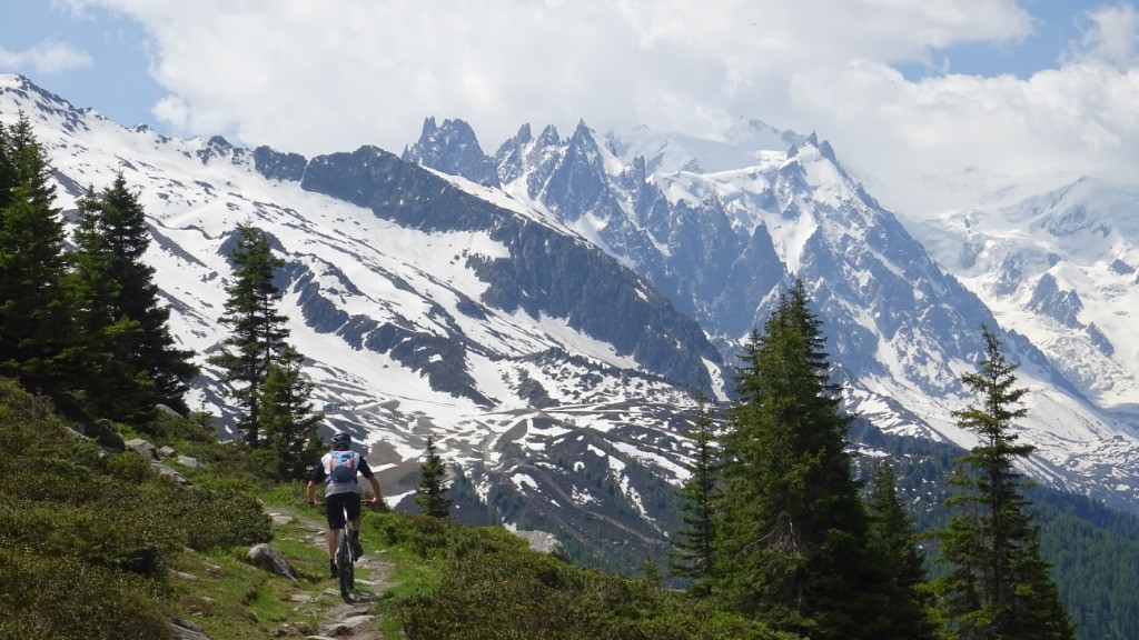 Portage terminé, avant la descente de Péclerey