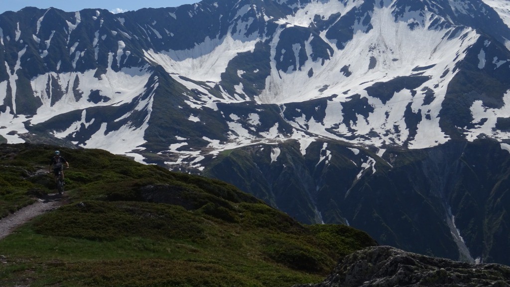 Arrivée à l'aiguillette des Posettes