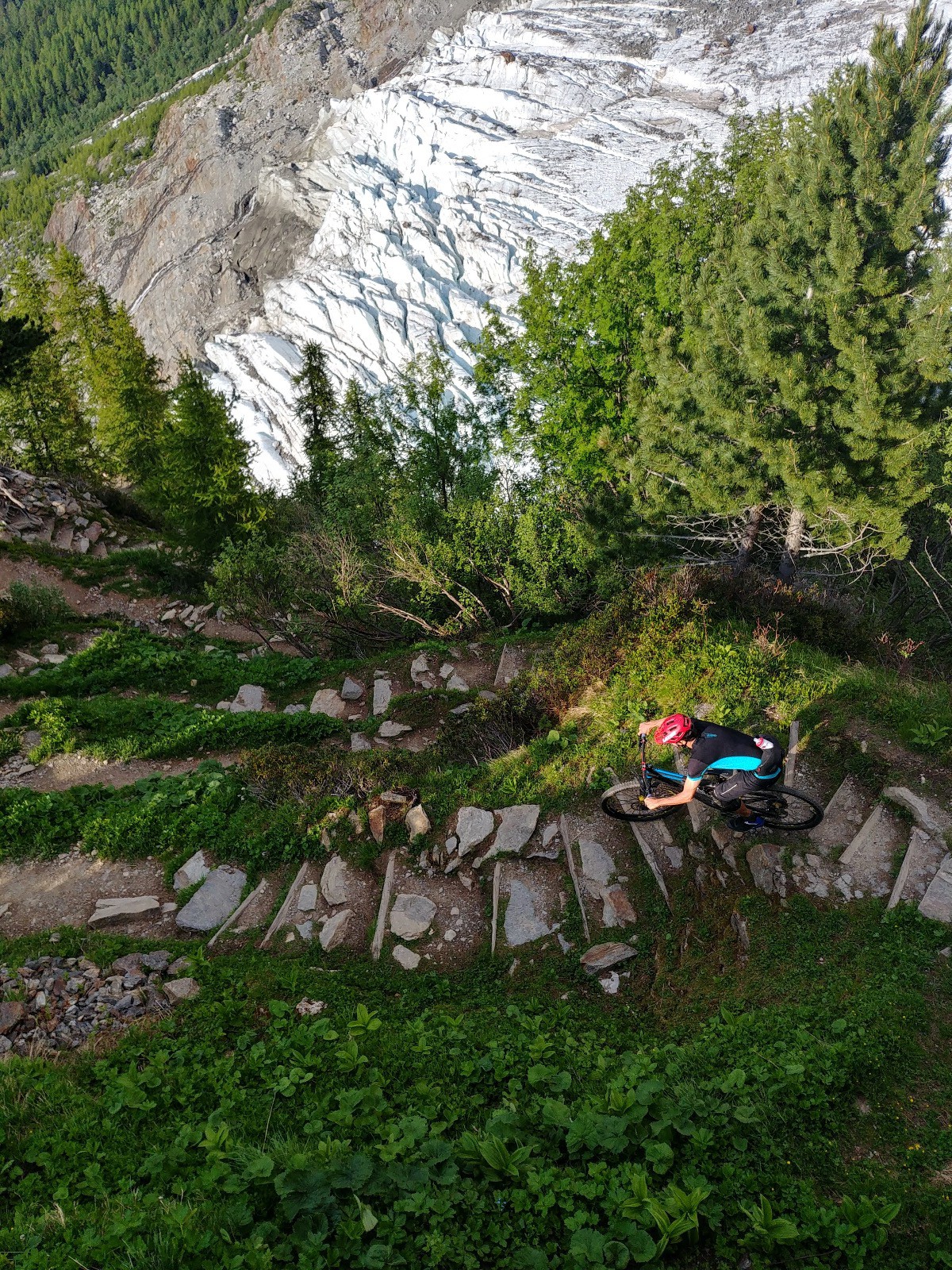 Vue vraiment dingue du chalet