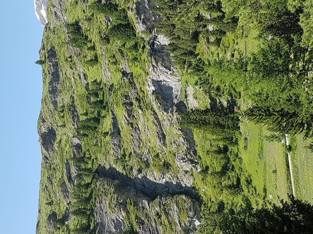 Le bas du sentier de la fesse d'en haut