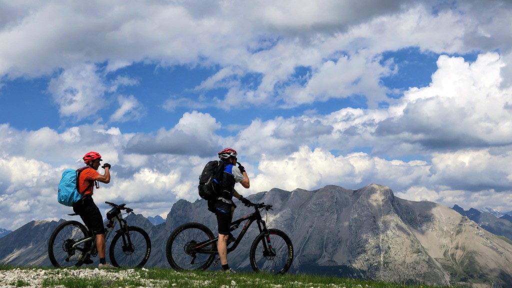 Sommet de Super Dévoluy avant une belle et longue descente