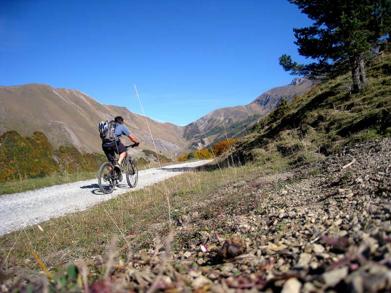 #2 Col des Vachers : Un morceau de piste avant le raidillon final. Col des Vachers : Un morceau de piste avant le raidillon final.