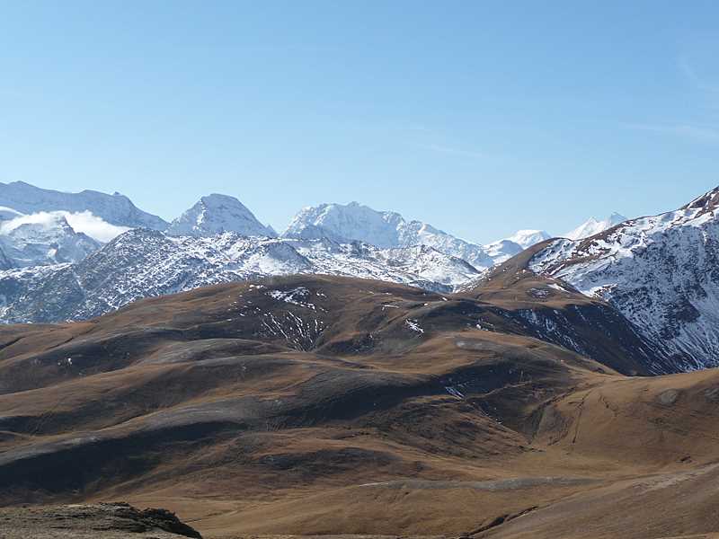 #2 Fletschhorn : Le Fletschhorn et les Mischabel depuis le sommet du Breithorn Fletschhorn : Le Fletschhorn et les Mischabel depuis le sommet du Breithorn
