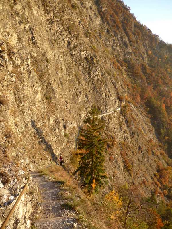 Bisse de Sillonin : Le bisse de Sillonin, toujours bien expo