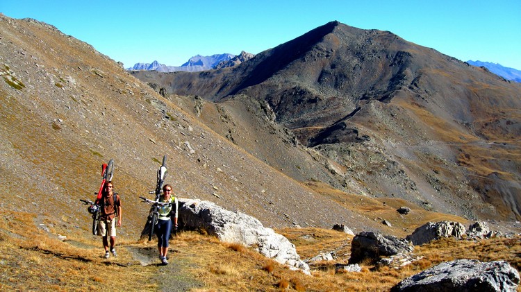 Portage tranquille : devant la Gardiole