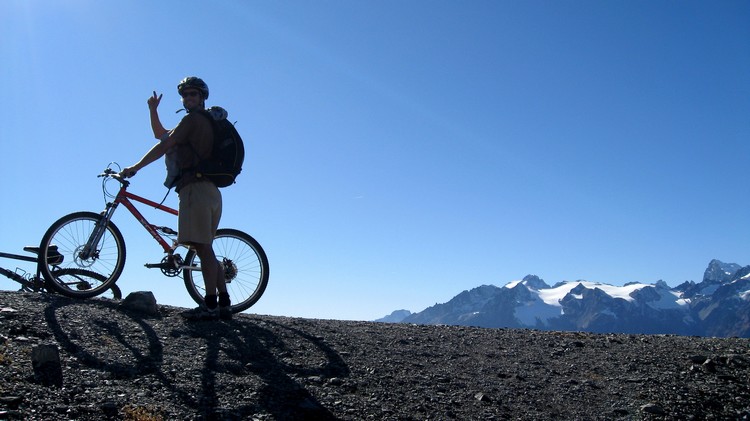 Retour au soleil : Fin des difficultés de montée, reste que 50m de D+