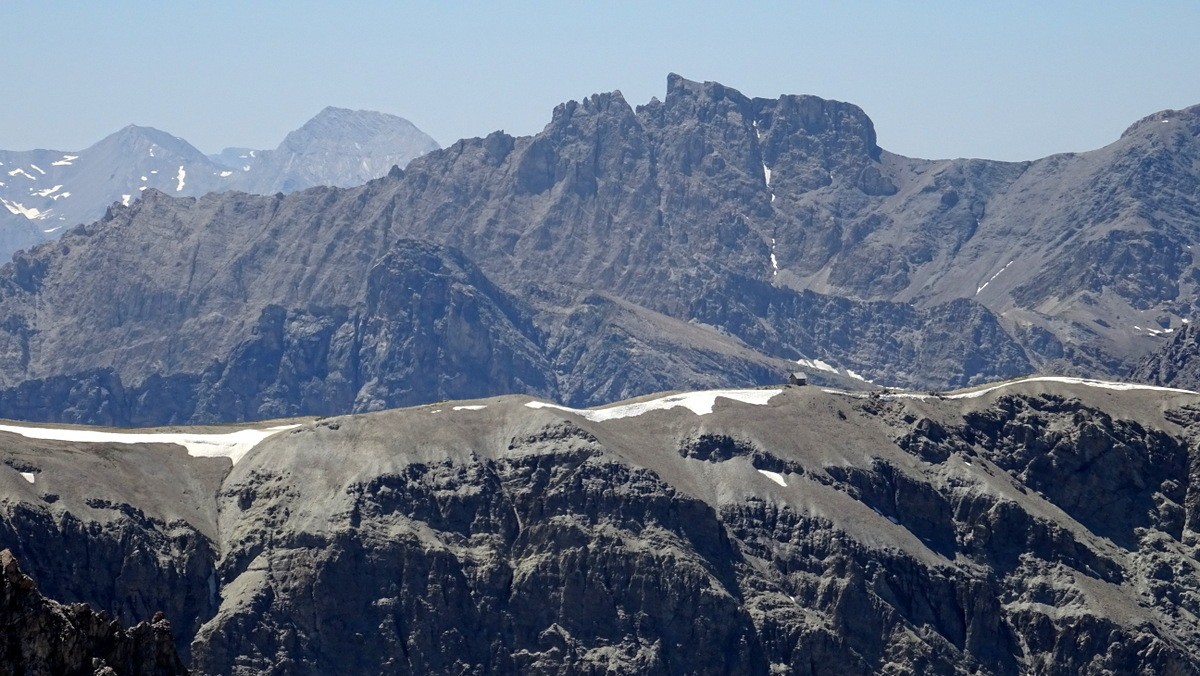 crête et poste optique de Girardin