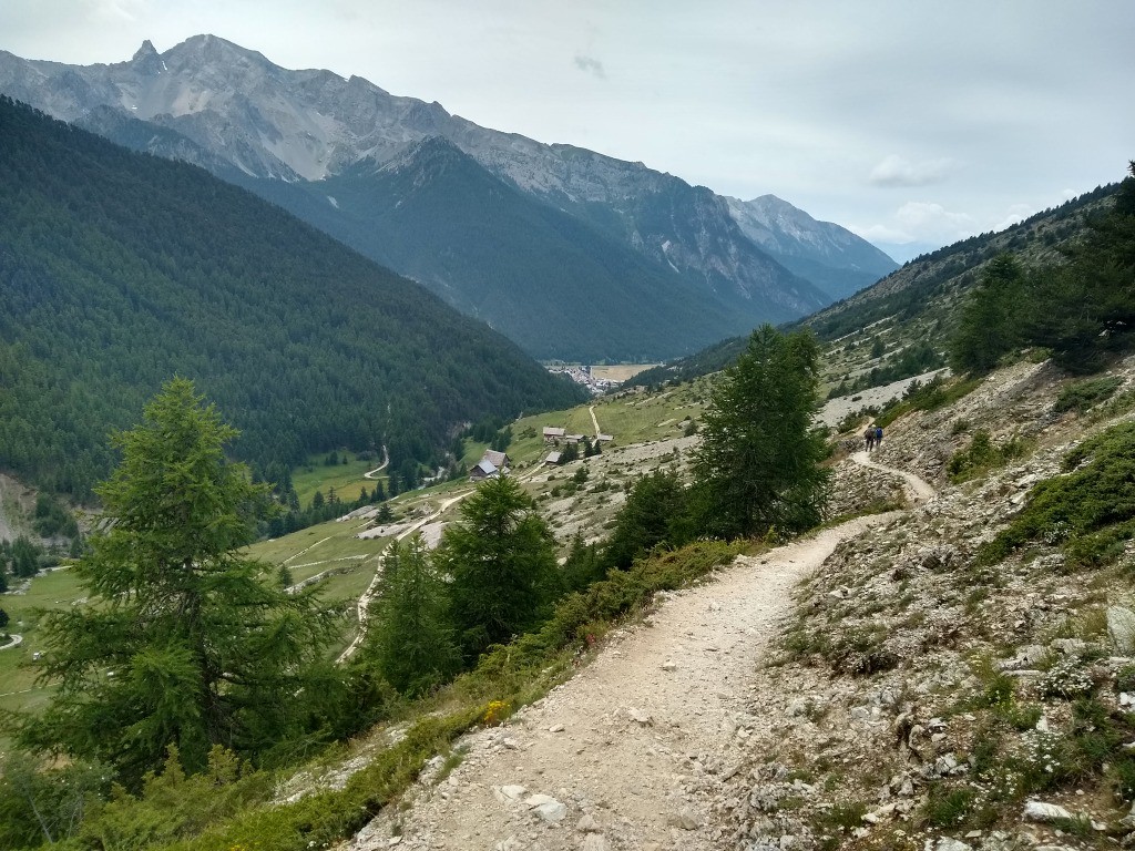 Descente sur Ceillac