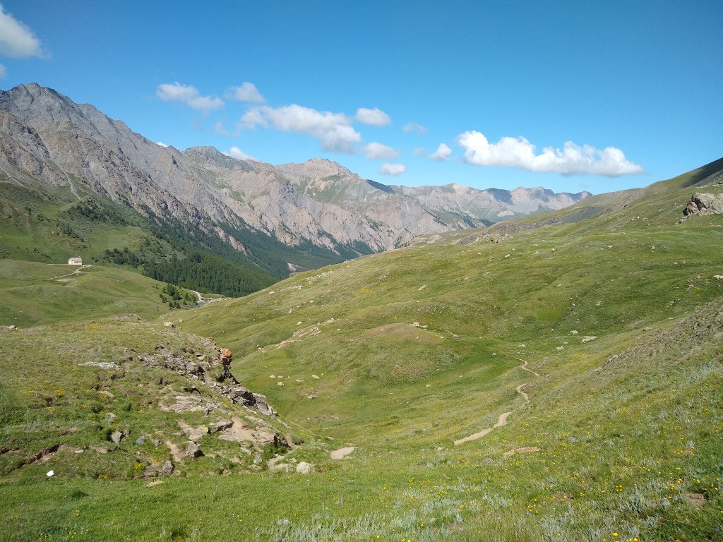 Clausis et le sentier de Chamoussière