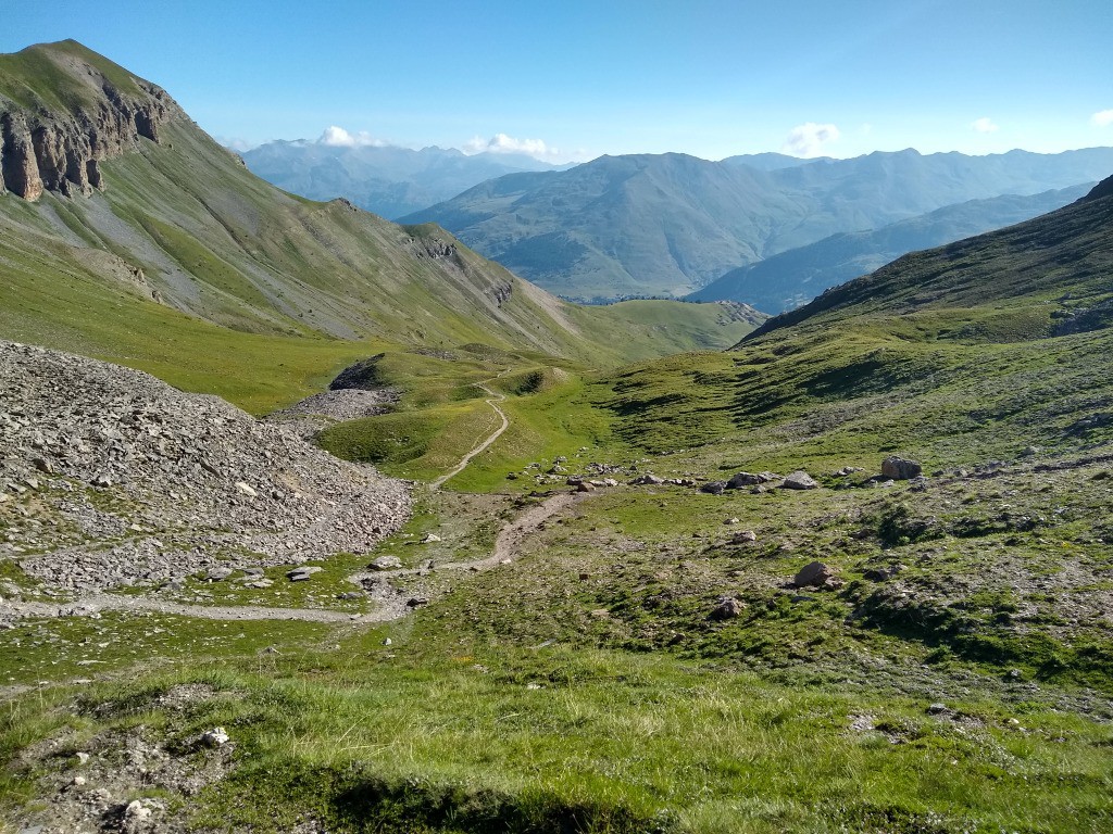 Descente du Col des Estronques