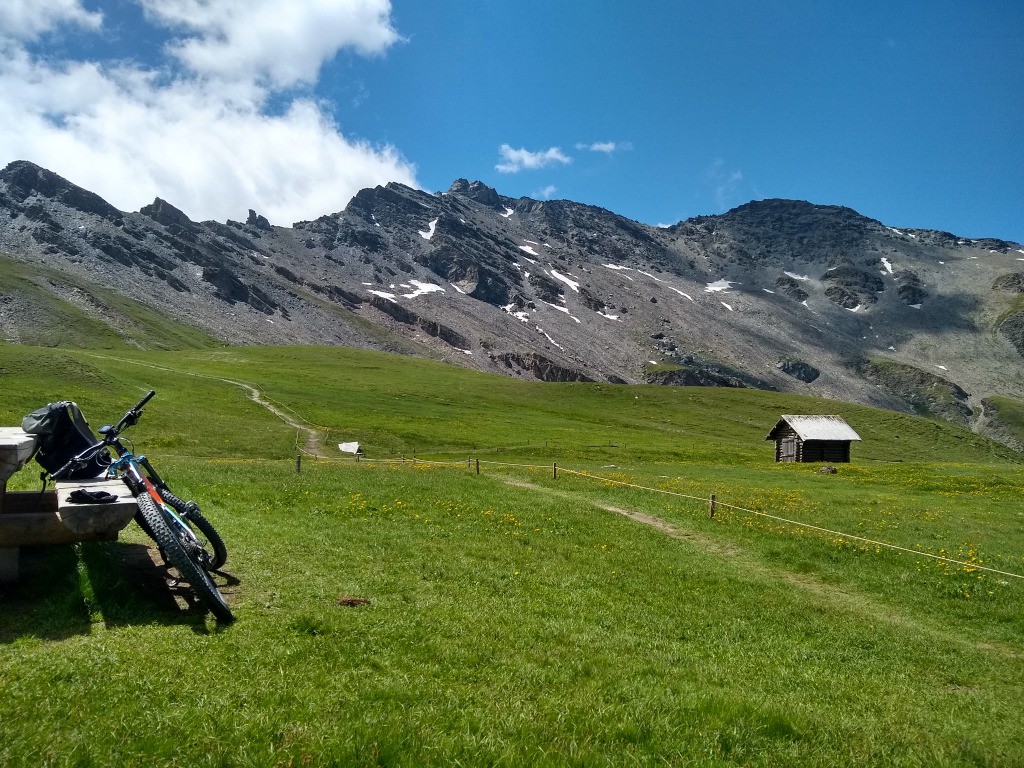 Depuis le col Agnel