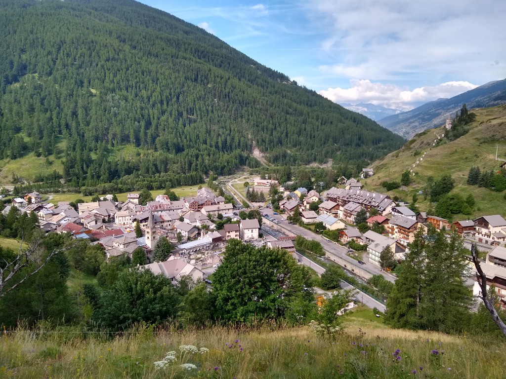 Abriès au petit matin