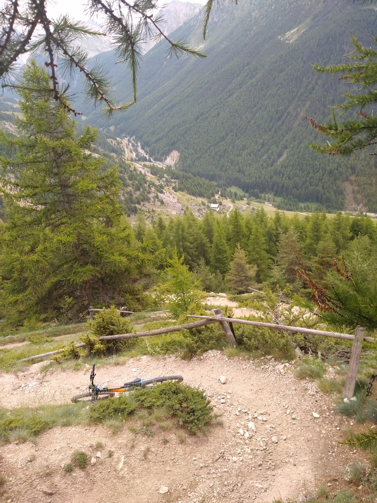 Ca tournicote en descendant du col du Fromage !