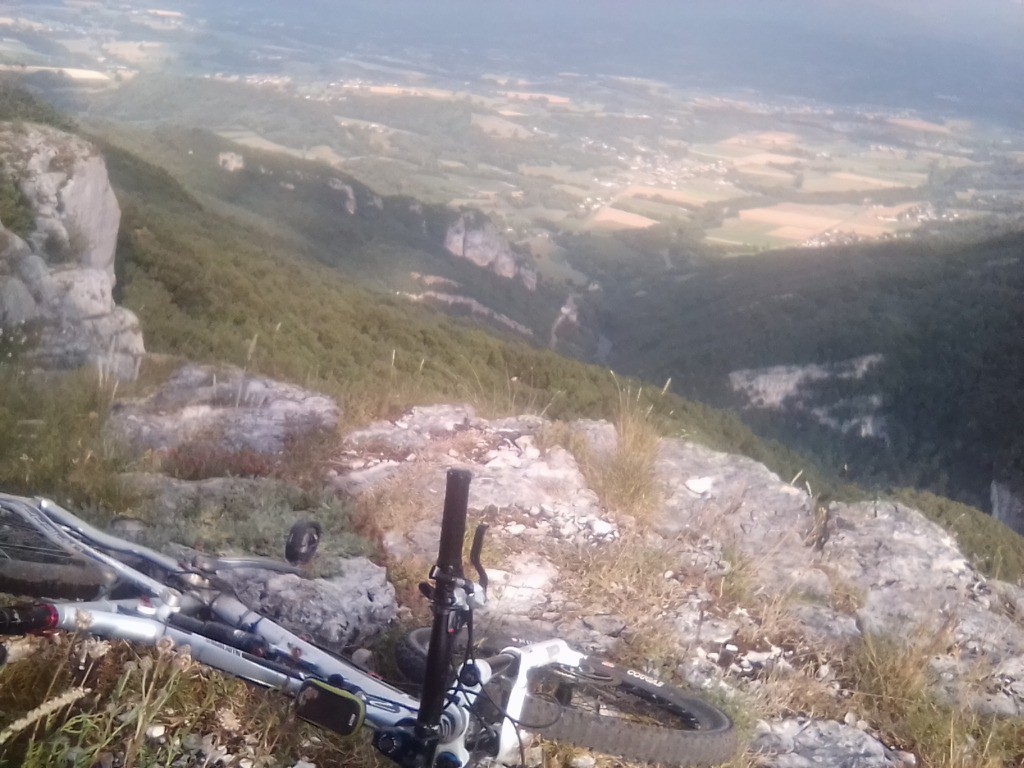 Point de vue au dessus du Val de Fier