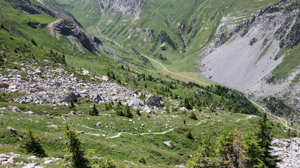 Portage vers la Grande Pierre