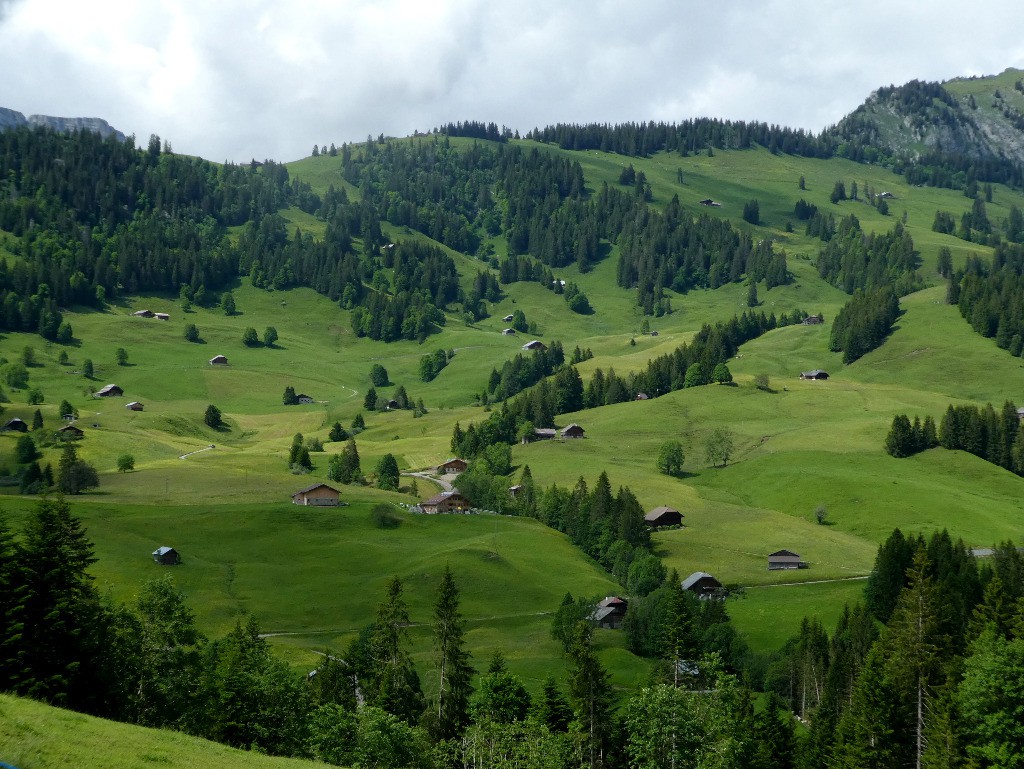 Entre Gstaad et Château d'Oex