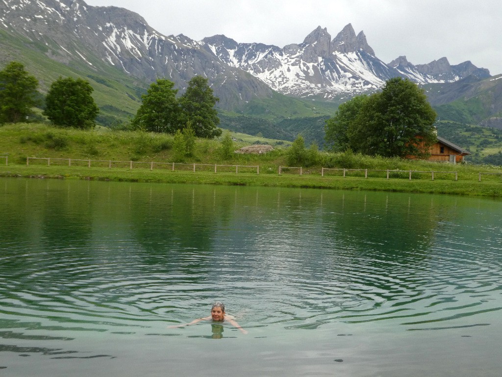 Lac du col du Mollard et Aiguilles d'Arves