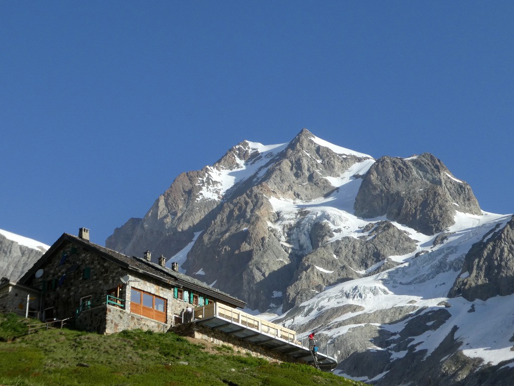 #11 Aiguille de Tré la Tête depuis Elisabeta Soldini Aiguille de Tré la Tête depuis Elisabeta Soldini