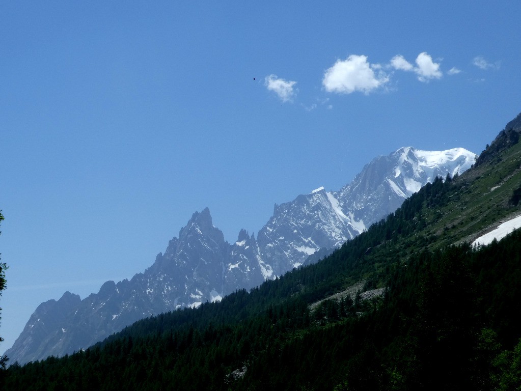 Arête de Peuterey au Mont Blanc