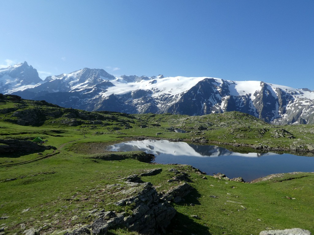 Meije Rateau Mont de Lans depuis Emparis