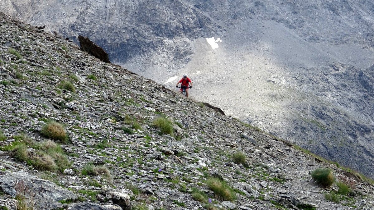 la seule portion roulante de la traversée fuyante