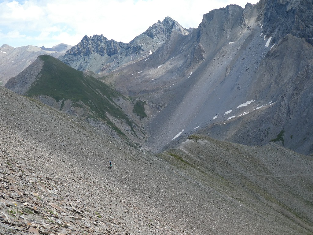 Traversée entre les cols de Clausis et Albert