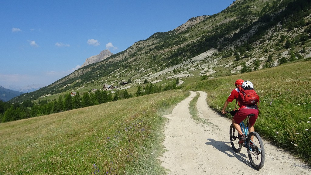 nettement mieux que la piste raide du Villard