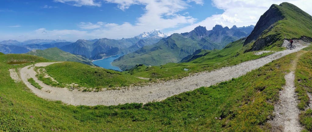 Vue incroyable au col du Couvercle