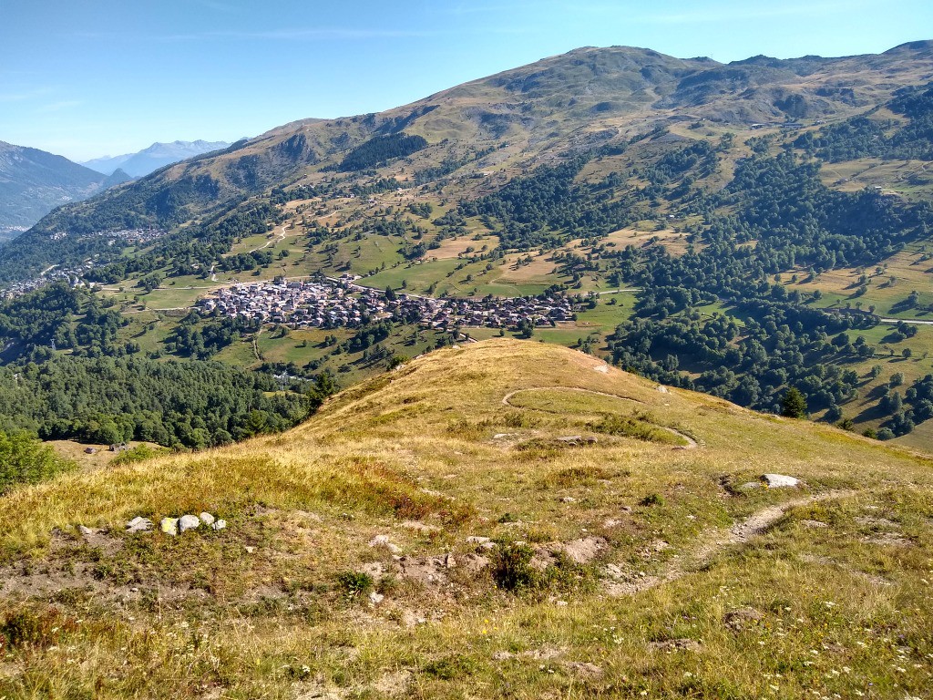 #45 J7 - très belle découverte que ce sentier facile descendant sur St Marcel ! J7 - très belle découverte que ce sentier facile descendant sur St Marcel !