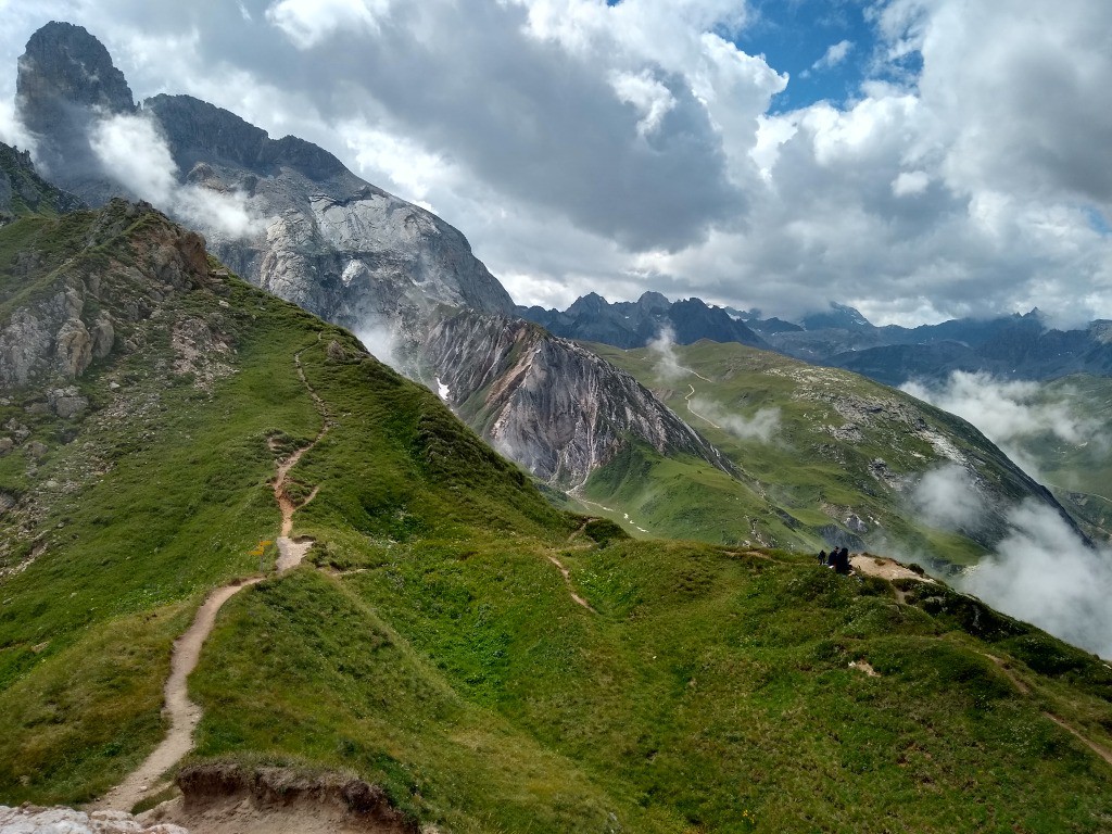 Depuis le Col de Pierre Grosse, ça se dégage !