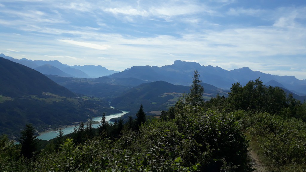 #2 Lac du monteynard depuis cote rouge Lac du monteynard depuis cote rouge