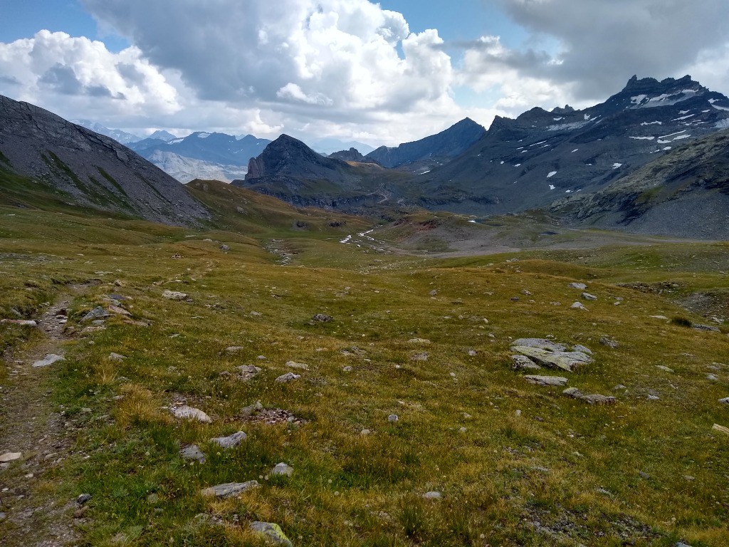 Dans la remontée à Bassa Serra