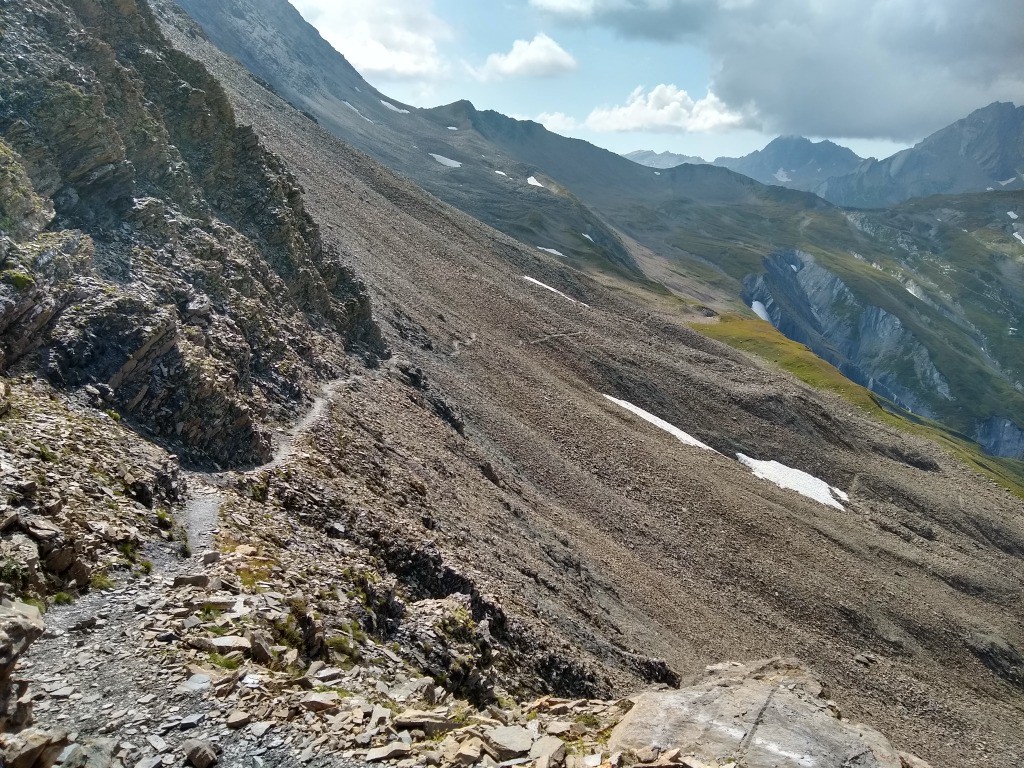 #19 Vers le col de la Seigne, le fameux piège à chamois ! Vers le col de la Seigne, le fameux piège à chamois !